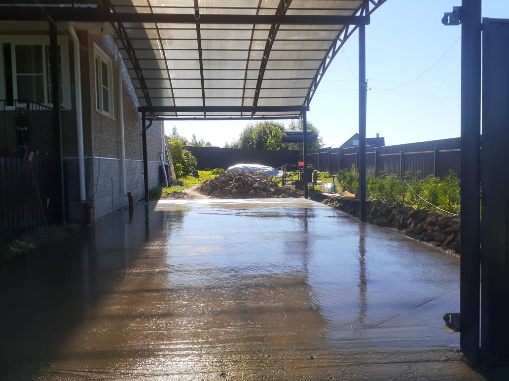 Площадка под автомобиль