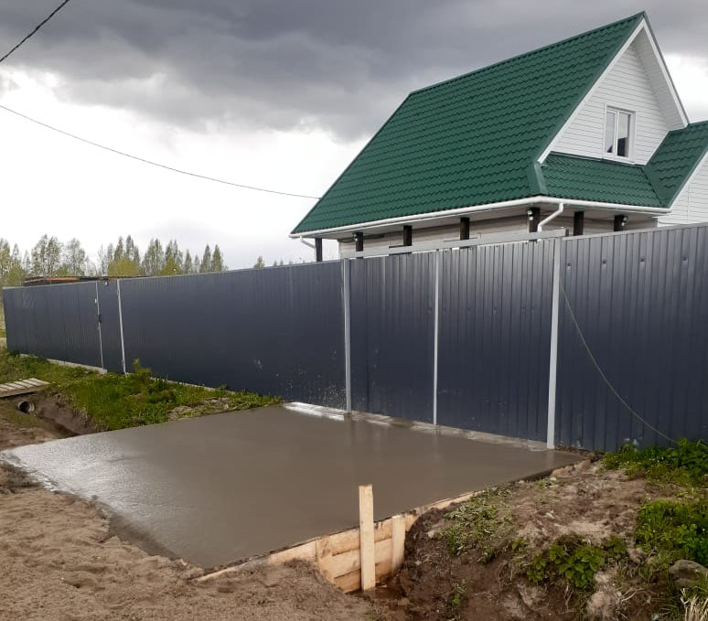 Заезд Монолитный