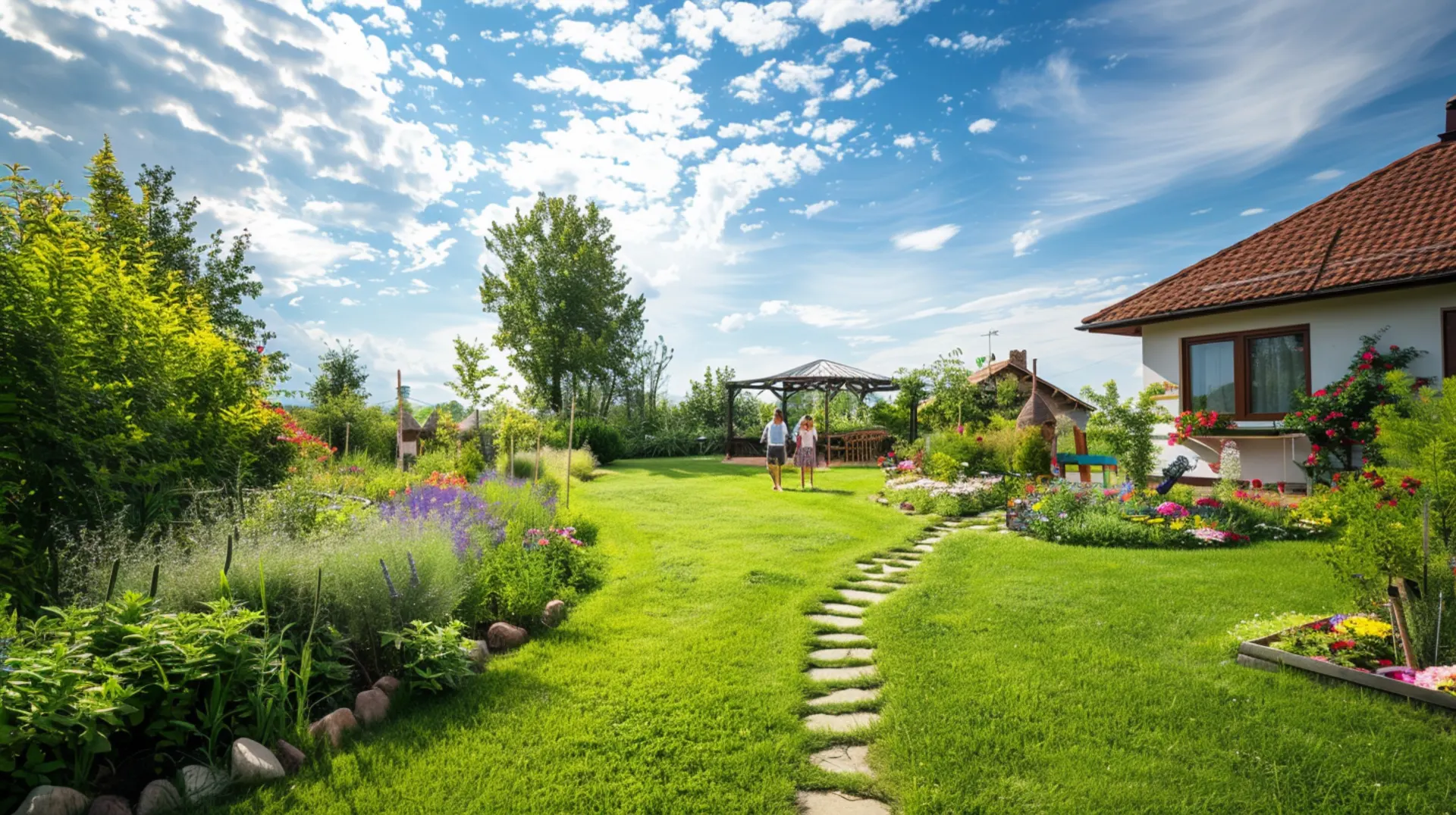 Благоустройство участков