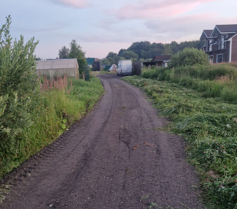 Дорога из асфальтной крошки