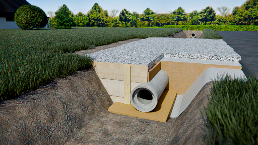 Заезд «Усиленный»  жб труба