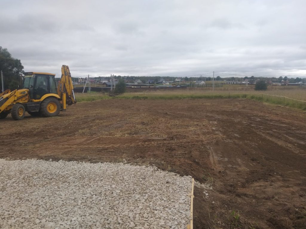 Выравнивание участка