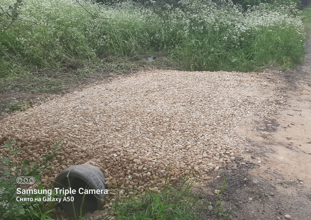 Заезд «Усиленный»  жб труба