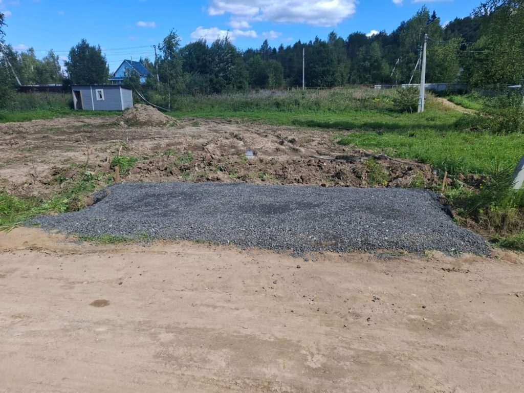 Заезд Грузовой метал D-220 асфальтная крошка