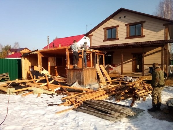 Снос и демонтаж домов