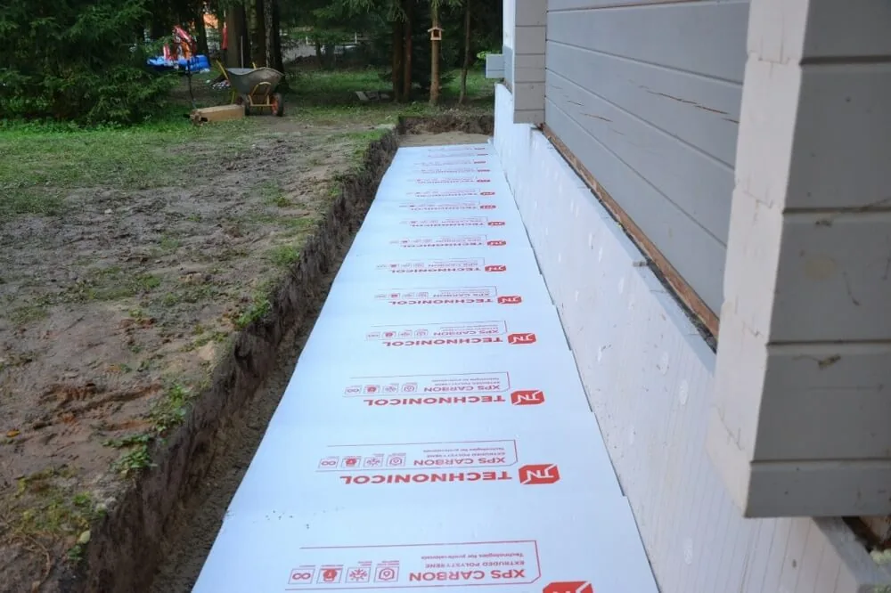 Утепленная отмостка